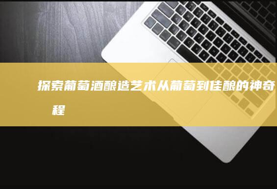 探索葡萄酒酿造艺术：从葡萄到佳酿的神奇旅程